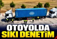 Gaziantep otoyolunda riskli lastik denetimi - Gaziantep otoyolunda riskli lastik denetimi