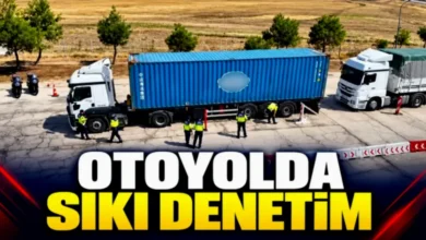 Gaziantep otoyolunda riskli lastik denetimi - Gaziantep otoyolunda riskli lastik denetimi