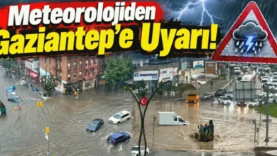 Gaziantep sağanak alarmı - Gaziantep sağanak alarmı: Kışlıkları hazırlayın!