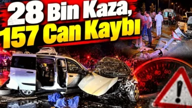 Gaziantep trafik kazaları - Gaziantep trafik kazaları: 157 can kaybı yaşandı