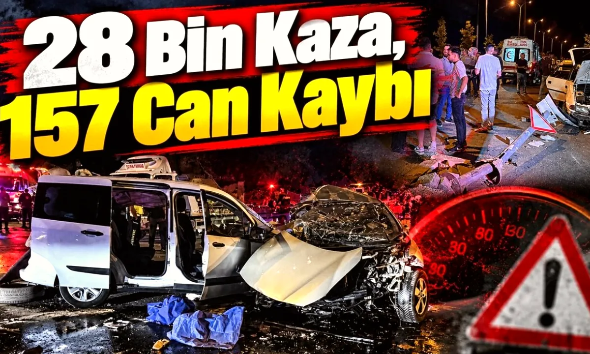 Gaziantep trafik kazaları: 157 can kaybı yaşandı
