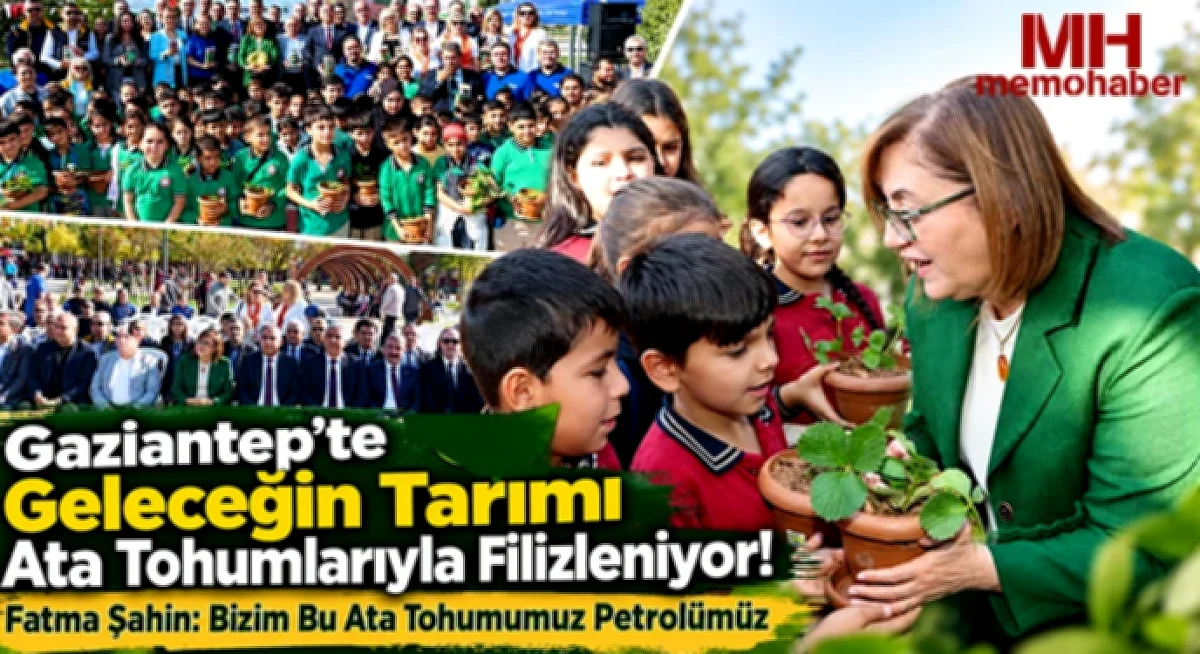 Gaziantep'te Ata Tohumları Can Buluyor