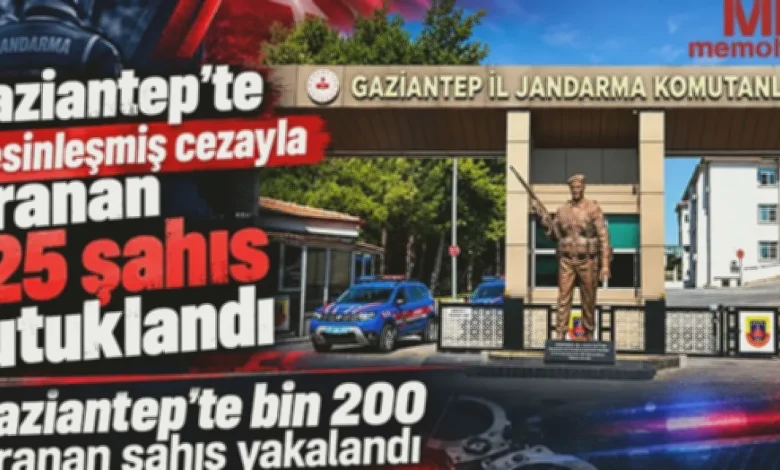 firariler yakalandı - Gaziantep'te Firariler Yakalandı