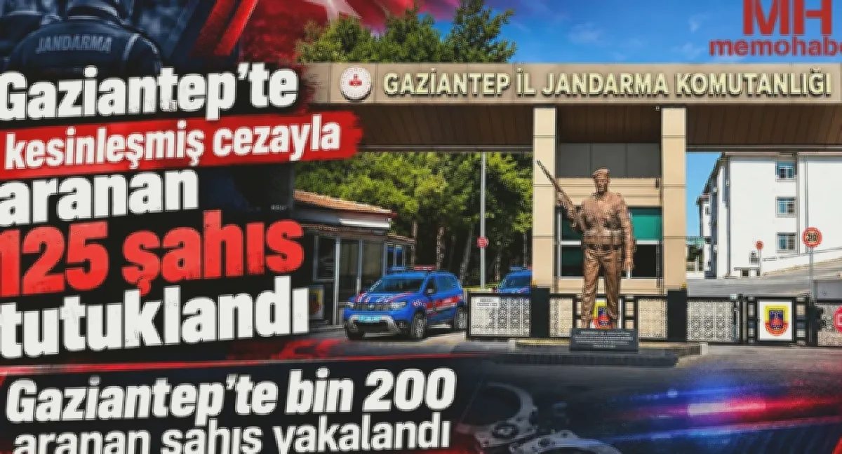 Gaziantep'te Firariler Yakalandı