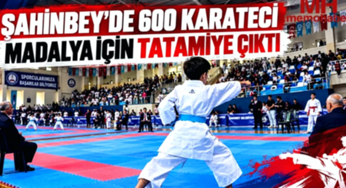 Gaziantep'te Karate Heyecanı