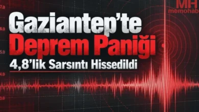 sarsıntı paniği - Gaziantep'te Sarsıntı Paniği: 4.8'lik Deprem