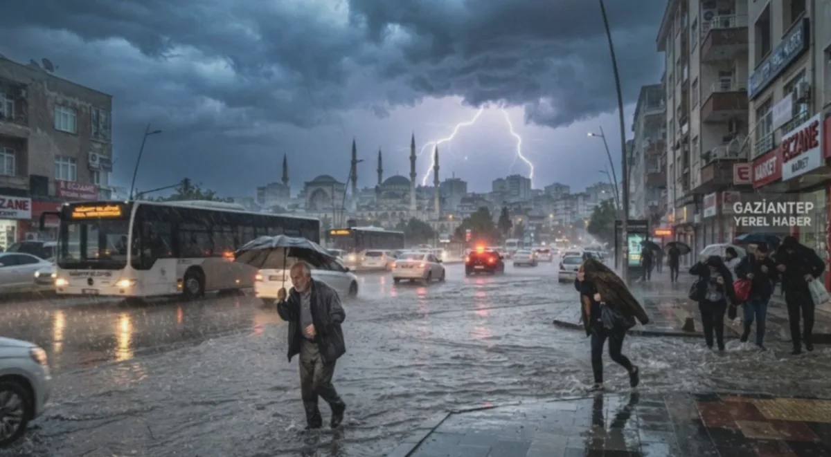 Gaziantep'te Sel Tehlikesi: Yağış Geliyor