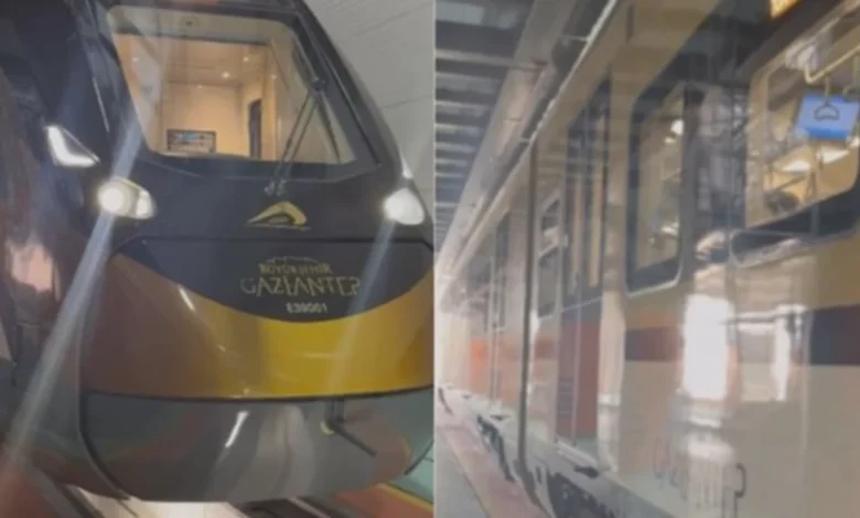 GAZİRAY tren setleri rayda - GAZİRAY tren setleri rayda