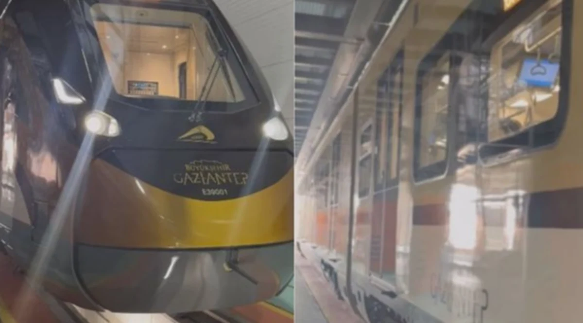 GAZİRAY tren setleri rayda