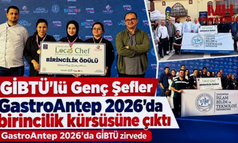 GİBTÜ'lü şefler - GİBTÜ'lü Şefler Gaziantep Mutfağında Zirvede