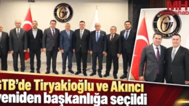 Tiryakioğlu Akıncı yeniden başkan - GTB: Tiryakioğlu ve Akıncı Birlikte Devam