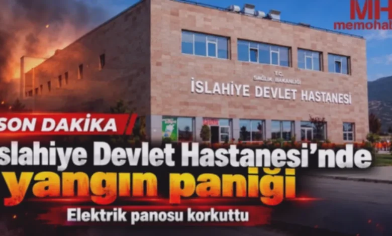 hastane yangın panik - Hastane Yangın Panik: Hastane Elektrik Panosu Alev Aldı -...