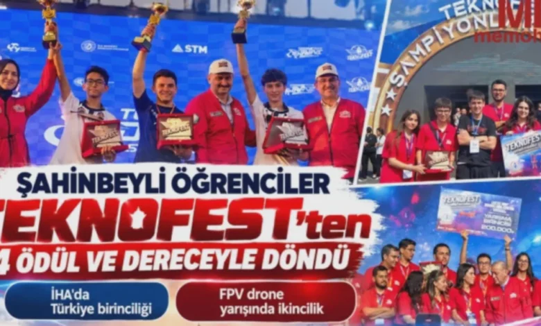 HKÜ TEKNOFEST ödül - HKÜ'den TEKNOFEST'te 6 Ödül