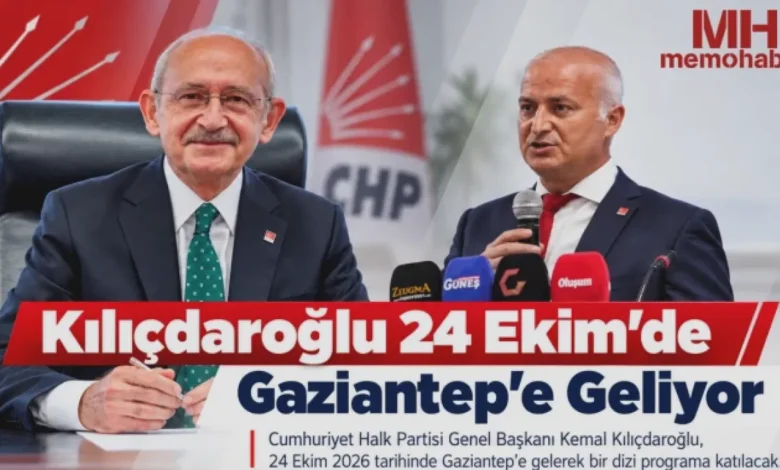 Kılıçdaroğlu Gaziantep - Kılıçdaroğlu Gaziantep'te: Hazırlıklar Tamamlanıyor