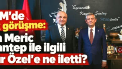 Melih Meriç Ankara'da - Melih Meriç Ankara'da: Gaziantep'in Sesi Meclis'te