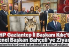 MHP Gaziantep Başkanı - MHP Gaziantep Başkanı Bahçeli'ye Özel Halı Verdi