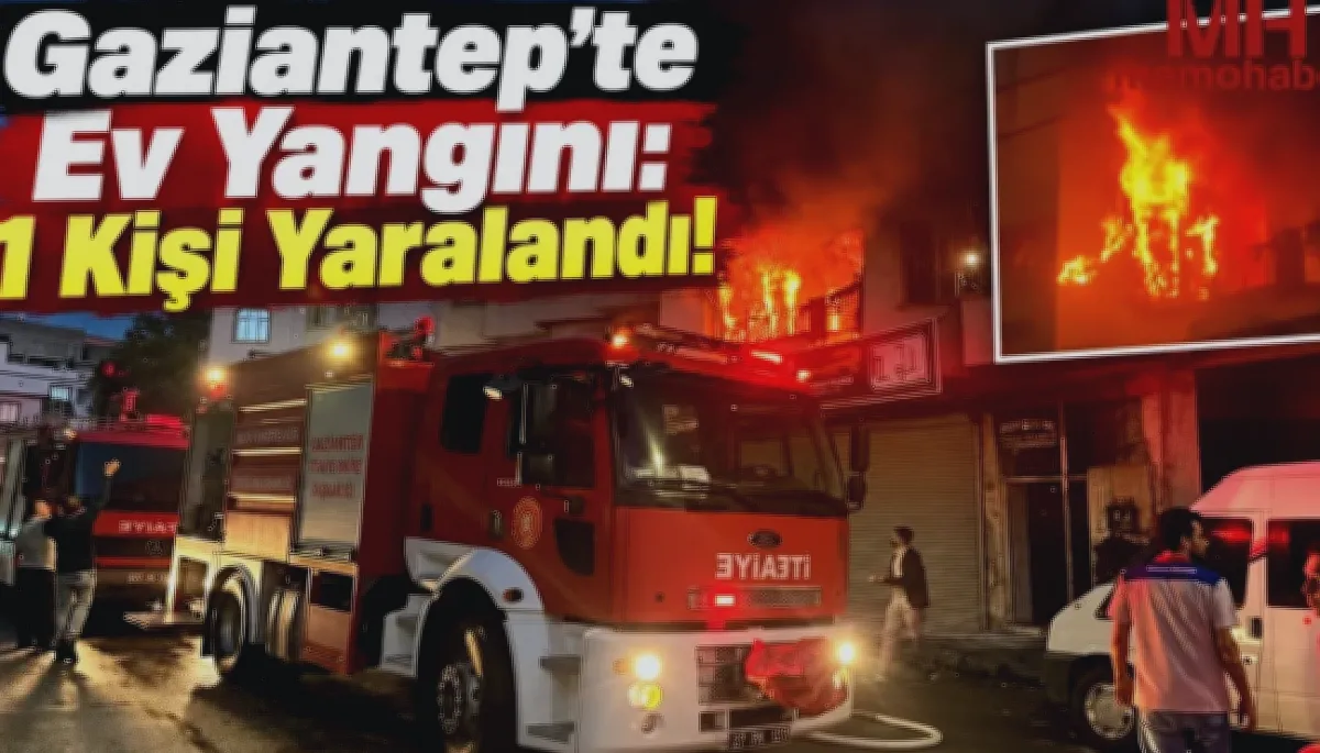 Nizip'te Ev Yangını: Çocukların Oyunu Facia Yarattı