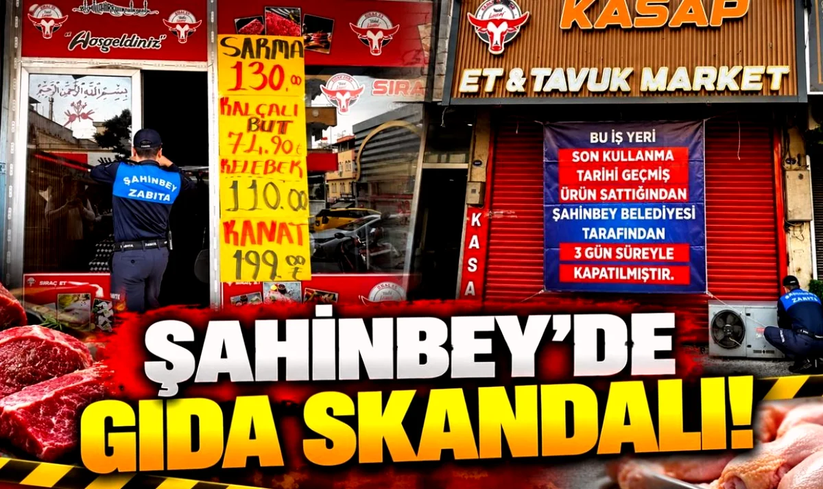 Şahinbey'de Skandal: Bozuk Ciğere Mühür