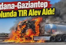TAG Otoyolu'nda TIR Yangını - TAG Otoyolu'nda TIR Yangını: fuoco kontrolde