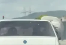 Yeşilvadi Tehlikeli Akrobat - Yeşilvadi'de Tehlikeli Akrobat: Yolcular Şokta