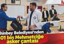 yol çantanız bizden - Yol Çantanız Bizden: Şahinbey'den Asker Adayına Yol Çanta...