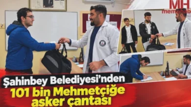 yol çantanız bizden - Yol Çantanız Bizden: Şahinbey'den Asker Adayına Yol Çanta...