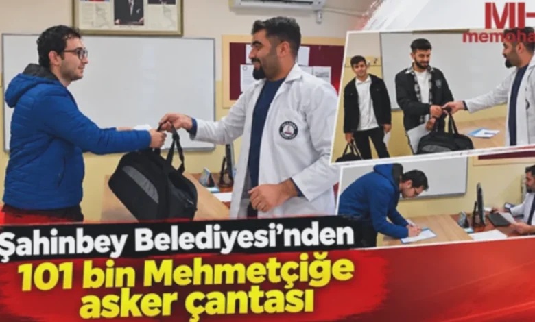yol çantanız bizden - Yol Çantanız Bizden: Şahinbey'den Asker Adayına Yol Çanta...
